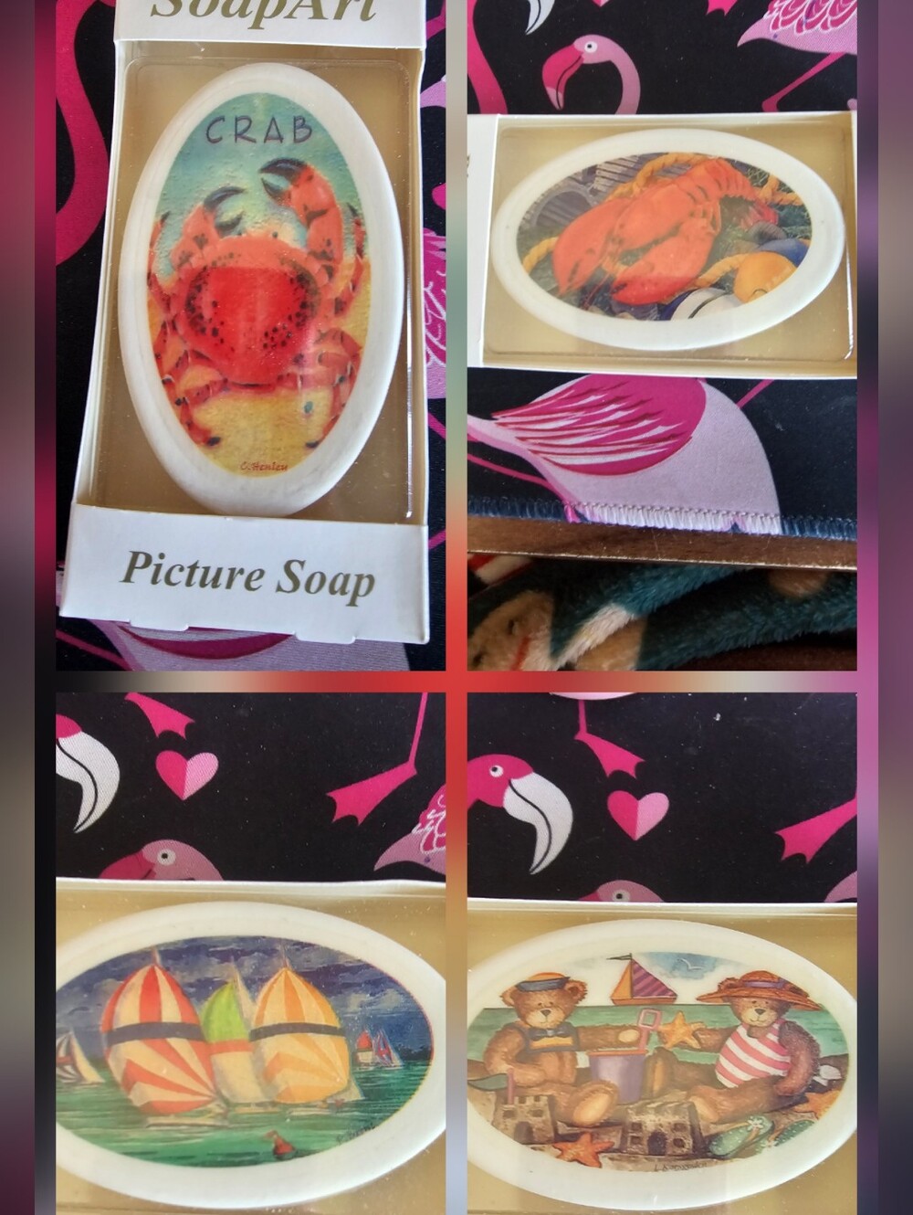 SoapArt Picture Soap Vintage American Made - Choose Your Scene